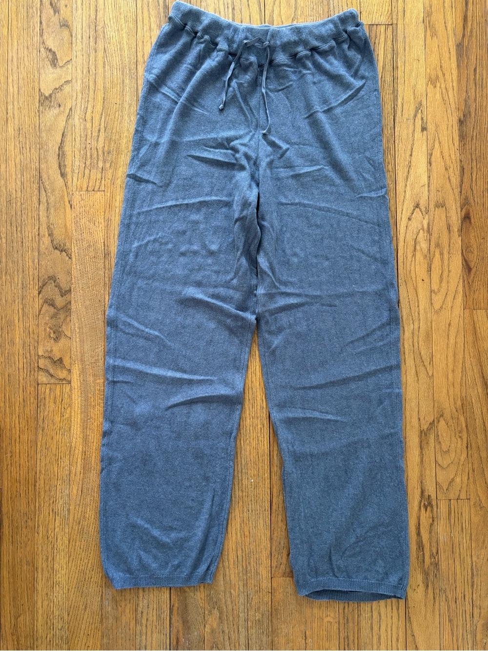 David Dart Collection Silk & Cashmere Knit Pants - Women's Size M - Blue